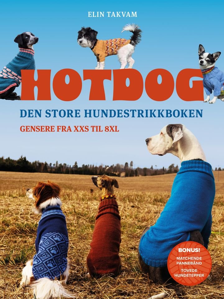 HOTDOG Hundestrikk – bok 2